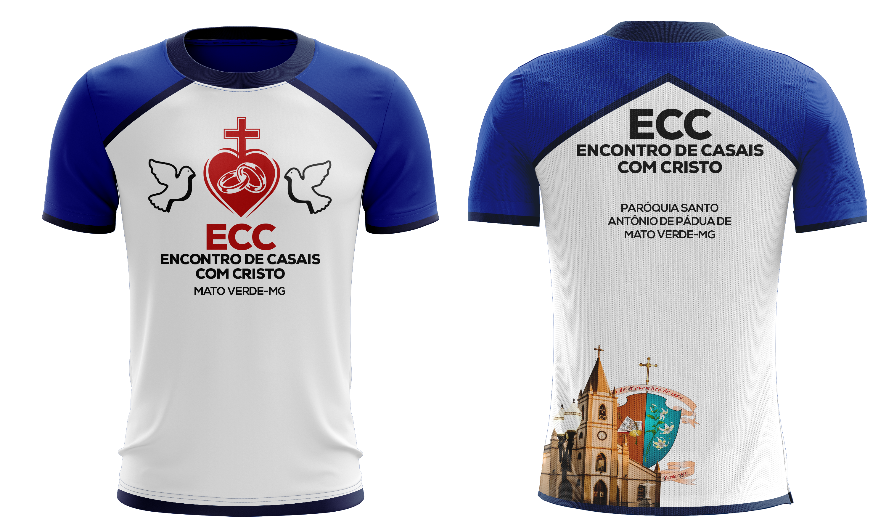 Camisa ECC - Encontro de Casais